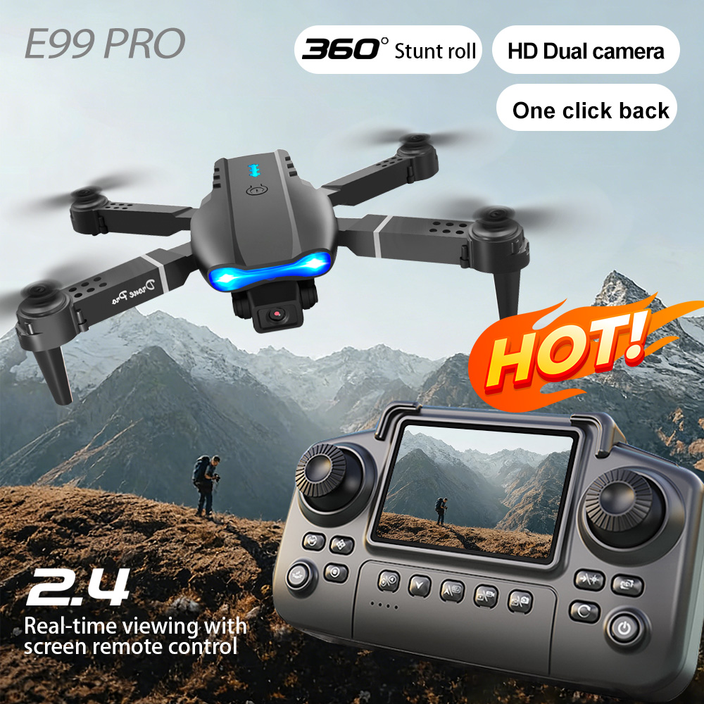 Drone Racing Camera - Drone Udara Lensa Ganda Pengalih Lensa