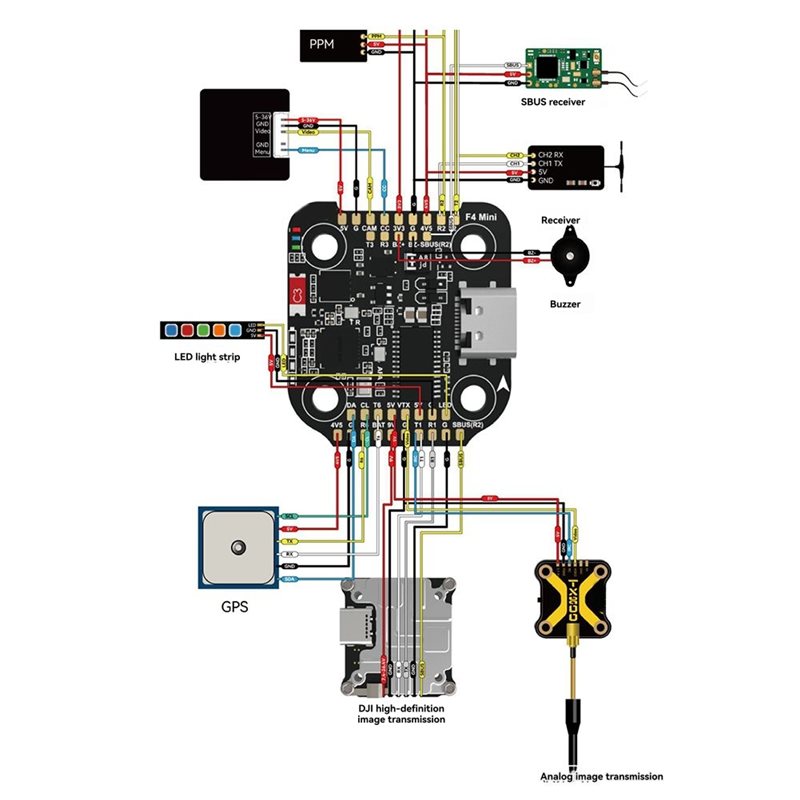 B92B untuk SpeedyBee F405 Mini - Drone Racing Flight Controller ulasan dan harga
