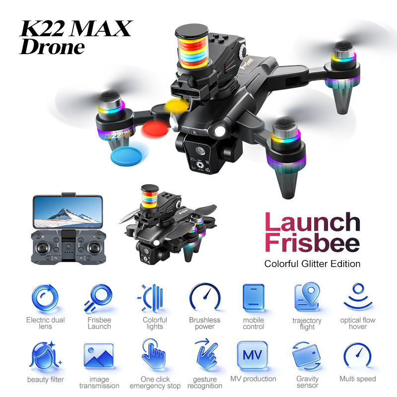 JCMO K22 MAX Drone Peluncur Fr - Drone Racing Camera ulasan dan harga